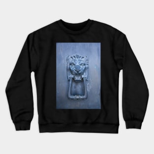 Lion Head Door Knocker Crewneck Sweatshirt